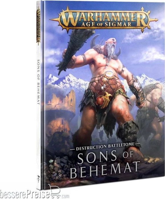 Games Workshop Warhammer Age of Sigmar - Battletome: Sons of Behemat 2022 (DE)