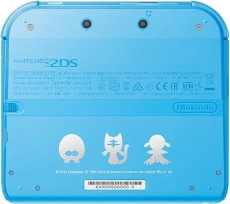 Nintendo 2DS Pokémon Sonne Bundle blau