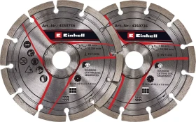 Einhell Diamanttrennscheibe, 125x1.8x22.2mm, 2 Stück