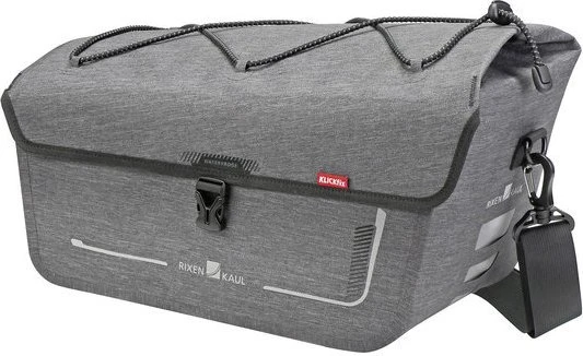 KLICKfix Rackpack Sport Waterproof UniKlip 2 Gepäcktasche grau