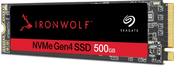 Seagate IronWolf 525 - 0.7DWPD NAS SSD +Rescue 500GB, M.2 2280 / M-Key / PCIe 4.0 x4