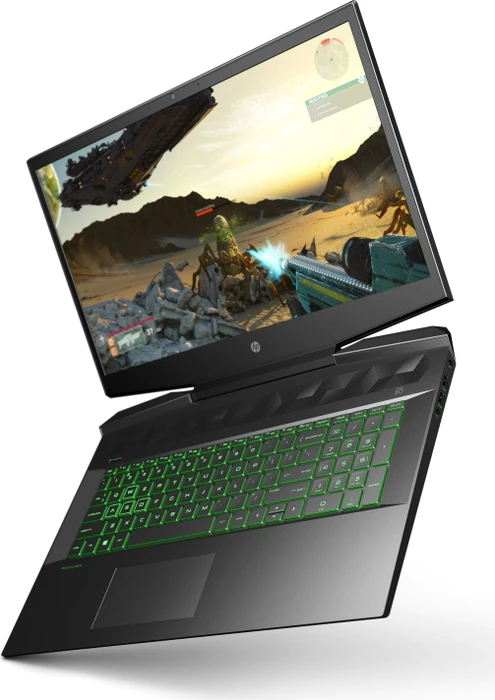 HP Pavilion Gaming 17-cd0114ng, Shadow Black, Core i5-9300H, 16GB RAM, 512GB SSD, GeForce GTX 1650, DE