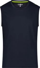 CMP Einfarbig Funktionsshirt ärmellos b. blue/limegreen (Herren)