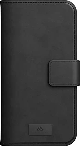 Black Rock 2-In-1 Leather Wallet für Apple iPhone 14 schwarz