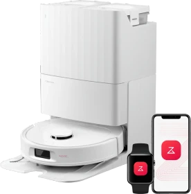 Roborock QV 35A Saug-/Wischroboter weiß inkl. Absaug-/Reinigungsstation
