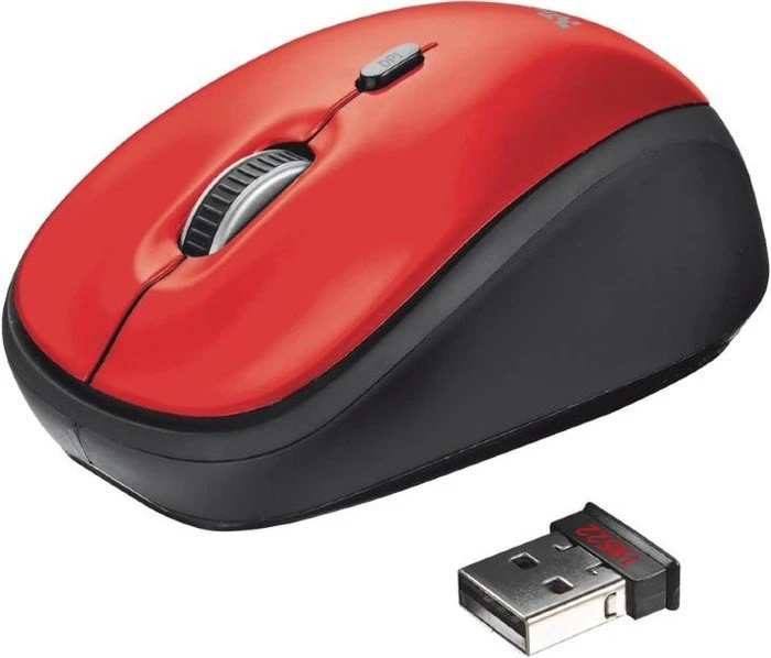Trust Yvi Wireless Mouse rot, USB