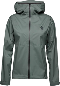 Black Diamond StormLine Stretch Rain Shell Funktionsjacke laurel green (Damen)
