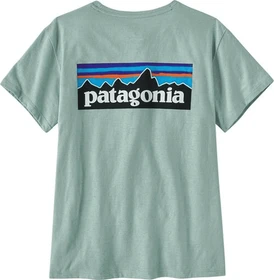 Patagonia P-6 Logo Responsibili-Tee T-Shirt kurzarm wispy green (Damen)