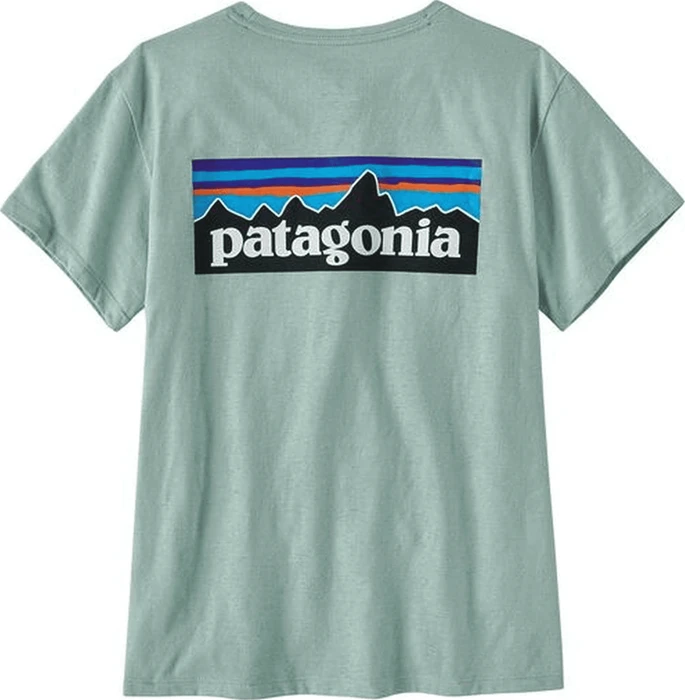 Patagonia P-6 Logo Responsibili-Tee T-Shirt kurzarm wispy green (Damen)
