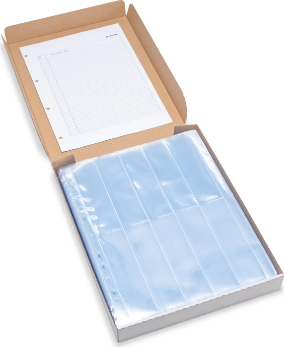 Herma 10x4 Streifen Negativ-Hüllen, 100 Stück