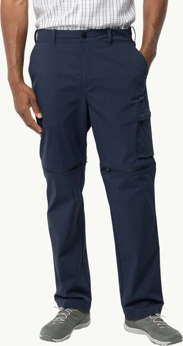 Jack Wolfskin Wanderthirst Zip Zip-Off Hose lang night blue (Herren)