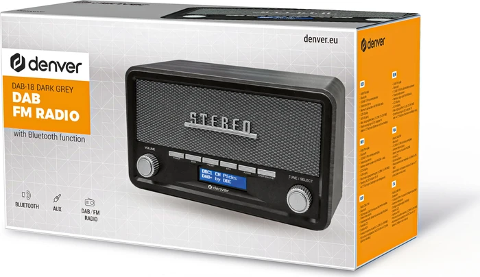 Denver DAB-18DGR dark grey