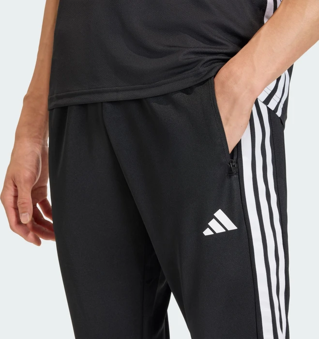 adidas Workout Essentials All-Set 3-Streifen Hose lang schwarz/weiß (Herren)