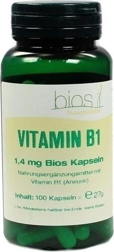 BIOS Medical Services Vitamin B1 1.4mg Bios Kapseln, 100 Stück