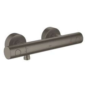 Grohe Grohtherm 1000 Cosmopolitan M Thermostat-Brausearmatur hard graphite gebürstet
