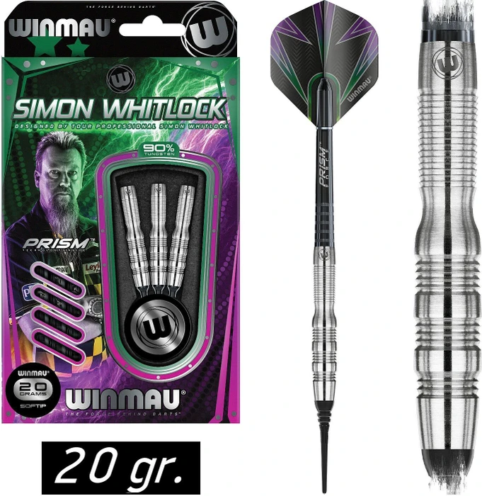 Winmau Simon Whitlock Steel Dart Dartpfeil 20g