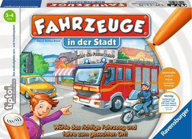 Ravensburger tiptoi Spiel: Fahrzeuge in der Stadt