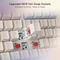 Redragon Ucal K673 Pro, Vintageweiß, LEDs RGB, Redragon RED, USB/Bluetooth, US Vorschaubild