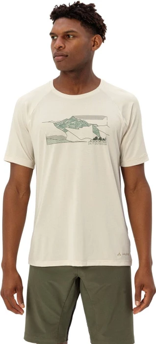 Vaude Gleann II Funktionsshirt kurzarm ecru (Herren)