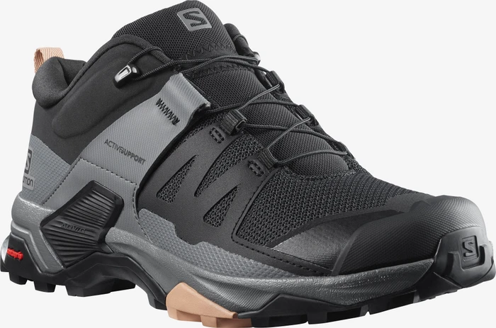 Salomon X Ultra 4 black/quiet shade/sirocco (Damen)