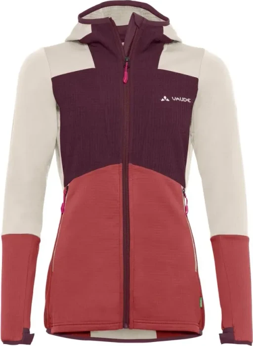 Vaude Monviso Grid Fleece Funktionsjacke cassis (Damen)