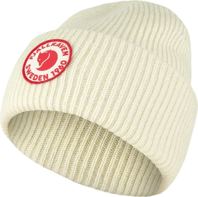 Fjällräven 1960 Logo Mütze chalk white