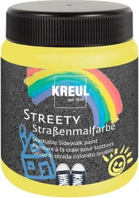 Kreul Streety Straßenmalfarbe, gummientengelb, 200ml