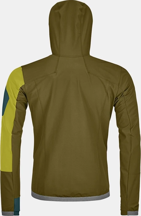 Ortovox Berrino Hooded Funktionsjacke green moss (Herren)