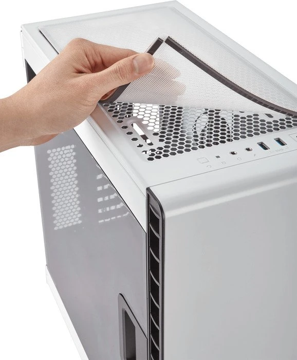Corsair Carbide Series Clear 400C weiß, Acrylfenster