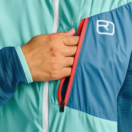 Ortovox Ladiz Hybrid Funktionsjacke petrol blue (Damen)