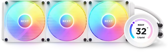 NZXT Kraken Elite 360 RGB White