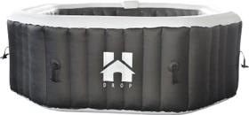 Home Deluxe Drop Whirlpool Set quadratisch 185x185x65cm