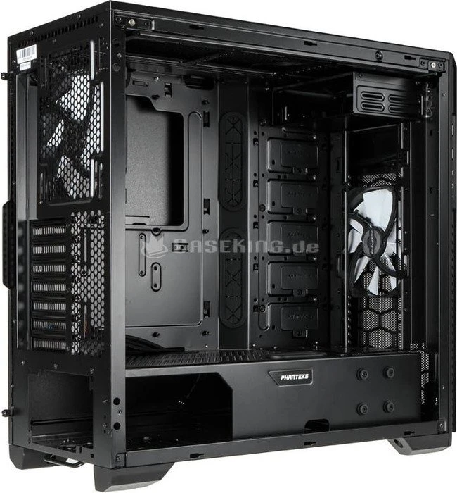 Phanteks Enthoo Pro M Tempered Glass schwarz, Glasfenster
