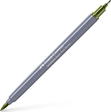 Faber-Castell Goldfaber Aqua Dual Marker A174 chromoxydgrün stumpf