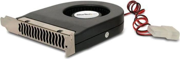 StarTech.com Interner Slotblech Gehäuselüfter mit 4-Pin LP4-Molex System-Gebläseeinheit (FANCASE)