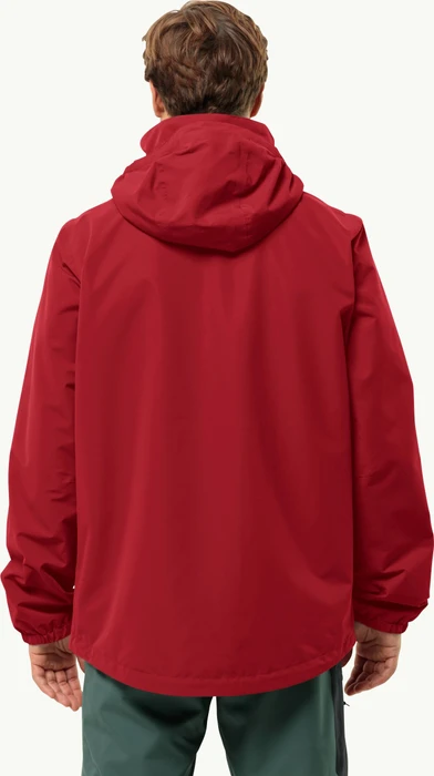 Jack Wolfskin Stormy Point 2L Funktionsjacke red glow (Herren)