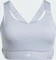 adidas FastImpact Luxe Run High-Support Sport-BH halo silver (Damen) Vorschaubild