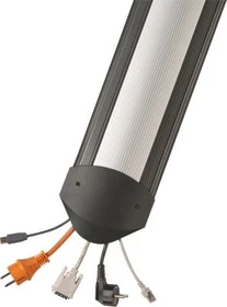 Serpa EasyLoader Alu B15 Kabelkanal, 150x17mm, 3m, schwarz
