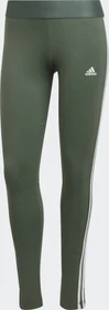 adidas Loungewear Essentials 3-Streifen Hose lang green oxide/black (Damen)