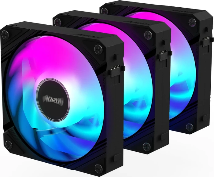 GIGABYTE AORUS EZ Chain Fan 120, schwarz, 120mm, 3er-Pack
