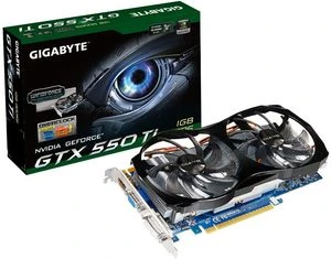 GIGABYTE GeForce GTX 550 Ti, 1GB GDDR5, VGA, DVI, HDMI
