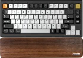 Keychron PR11 Wooden Palm Rest für Keychron Q1, Q2, Q1 Pro, Q2 Pro, V2, Handballenauflage (Tastatur), braun