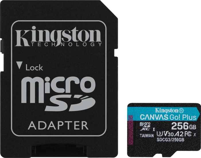 Kingston Canvas Go! Plus SDGC3, microSD UHS-I U3, A2, V30