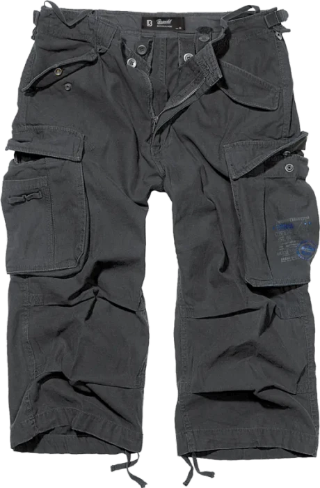 Brandit Industry Vintage 3/4 Hose schwarz (Herren)