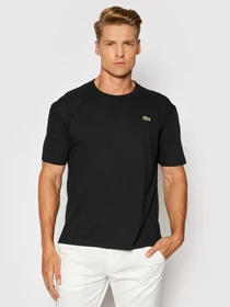 Lacoste Regular Fit T-Shirt kurzarm schwarz (Herren)