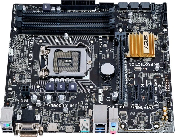 ASUS B85M-G Plus/USB 3.1 (Intel 1150)