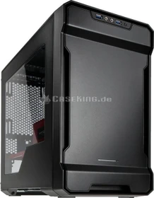 Phanteks Enthoo Evolv ITX rot, Acrylfenster, Mini-ITX