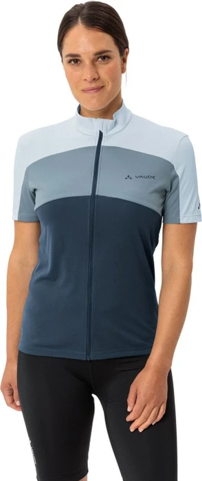 Vaude Matera FZ Trikot kurzarm summer blue (Damen)