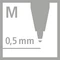 STABILO pointball Refill Großraummine G2 0.5mm schwarz, 2er-Pack Vorschaubild