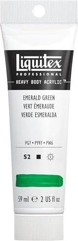 Liquitex Professional Heavy Body Acrylic emerald green, 59ml